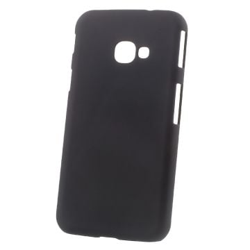 Rubberized Hard Plastic Case for Samsung Galaxy Xcover 4s / Xcover 4 - Black