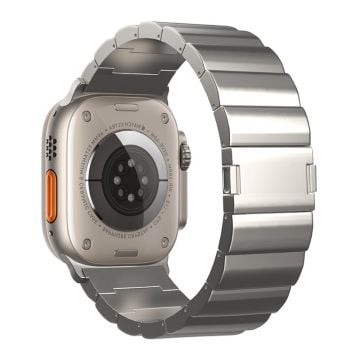 Apple Watch Series 41 mm - 40 mm - 38 mm klockarmband i titanlegering med magnetlås - Titan