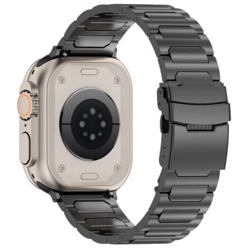 Apple Watch Series 41mm - 40mm - 38mm armband i titanlegering - Svart