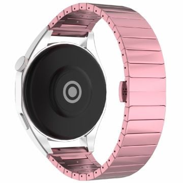 Huawei Watch 4 / 4 Pro / GT 4 46mm ersättningsklockarmband 22mm magnetiskt spänne zinklegeringsarmband - Ros