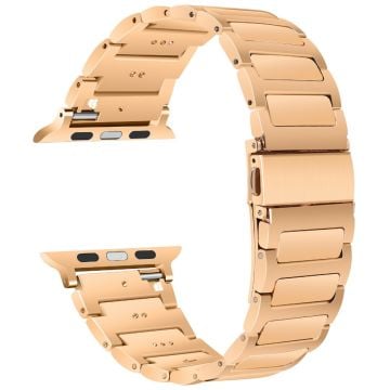 KALEBOL Apple Watch Series 41 mm - 40 mm - 38 mm klockarmband i zinklegering - Roséguld