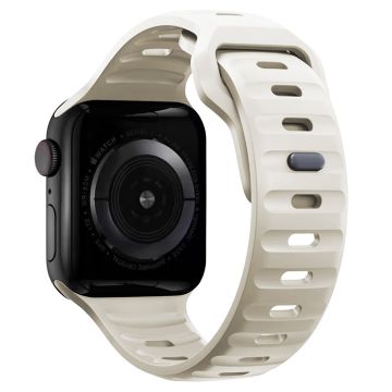 KALEBOL Apple Watch Series 41mm - 40mm - 38mm klockarmband sportarmband i silikon - Stjärnljus