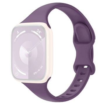 Apple Watch Series 41mm - 40mm - 38mm Klockarmband Silikonarmband - Mörklila