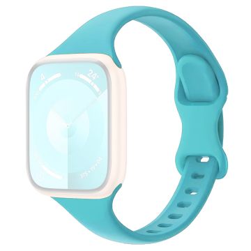 Apple Watch Series 41mm - 40mm - 38mm Klockarmband Silikonarmband - Blågrön