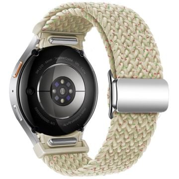 Samsung Galaxy Watch 20mm flätat klockarmband magnetiskt armband - Färgglada Prickar I Stjärnljus