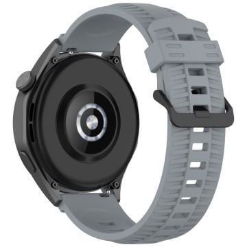 Huawei Watch 4 / 4 Pro / GT 4 46mm Silikonarmband 22mm Tire Texture Armband - Grå