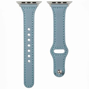 KALEBOL Apple Watch Series 41mm - 40mm - 38mm Watch Strap, Small Buckle - Blue