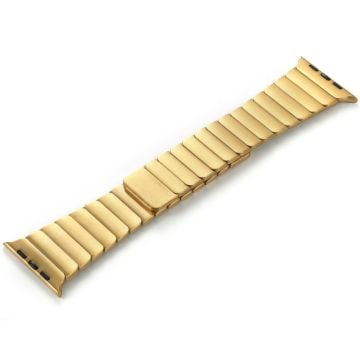 Apple Watch Series 41mm - 40mm - 38mm Magnetic Metal Watch Strap - Gold