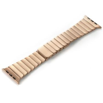 Apple Watch Series 41mm - 40mm - 38mm Magnetic Metal Watch Strap - Rose Gold