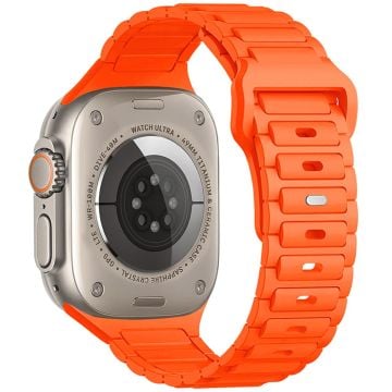 Apple Watch Series 41mm - 40mm - 38mm Silicone Watch Band - Orange