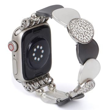 Apple Watch Series 41mm - 40mm - 38mm Round Pieces Zinc Alloy Strap