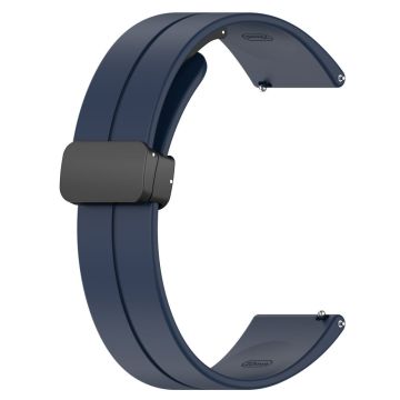 Klockarmband Xiaomi Redmi Watch 5 Active / Watch 5 Lite / Huawei Watch GT 5 46mm Universal 22mm Silikonarmband - Midnattsblå