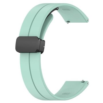 Klockarmband Xiaomi Redmi Watch 5 Active / Watch 5 Lite / Huawei Watch GT 5 46mm Universal 22mm Silikonarmband - Blågrön