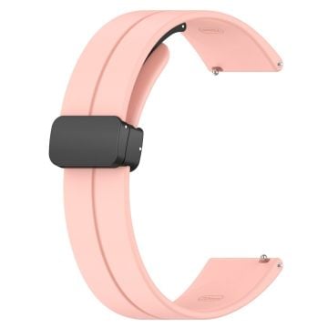 Klockarmband Xiaomi Redmi Watch 5 Active / Watch 5 Lite / Huawei Watch GT 5 46mm Universal 22mm Silikonarmband - Rosa