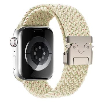 Armband Apple Watch Series 41mm - 40mm - 38mm Vävt klockarmband - Färgglada Prickar I Stjärnljus