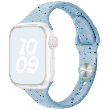 Silikonarmband Apple Watch Series 41mm - 40mm - 38mm klockarmband - Baby Blå