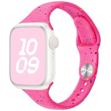 Silikonarmband Apple Watch Series 49mm - 45mm - 44mm - 42mm Band - Barbie Rosa