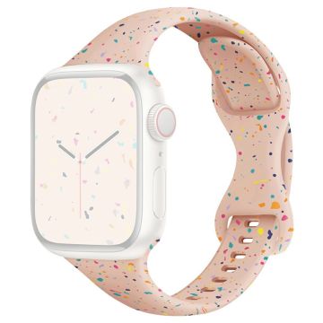 Armband Apple Watch Series 49mm - 45mm - 44mm - 42mm Silikonband - Rosa