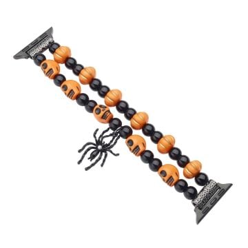 Halloween Spider / Bat Pärlband Apple Watch Series 41mm - 40mm - 38mm - Spindel