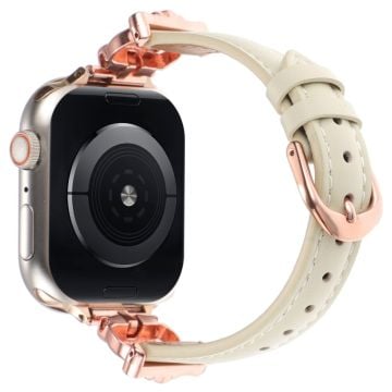 Apple Watch Series 41mm - 40mm - 38mm klockarmband - Roséguld / Stjärnljus