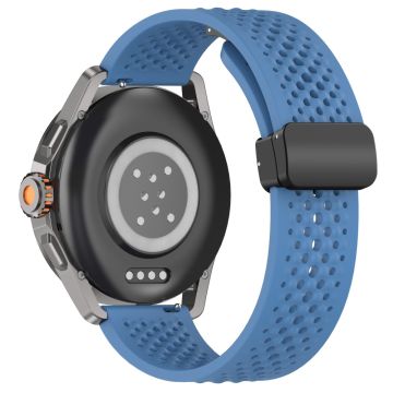 Xiaomi Watch S4 Sport / Redmi Watch 5 Active Silikonarmband 22mm Ersättningsarmband med vikbart spänne - Blå