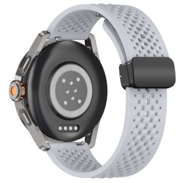 Xiaomi Watch S4 Sport / Redmi Watch 5 Active Silikonarmband 22mm Ersättningsarmband med vikbart spänne - Grå