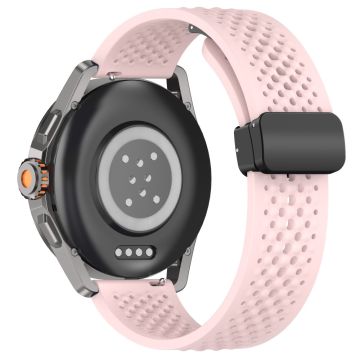 Xiaomi Watch S4 Sport / Redmi Watch 5 Active Silikonarmband 22mm Ersättningsarmband med vikbart spänne - Rosa