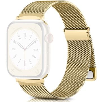 Apple Watch Series 41mm - 40mm - 38mm metallarmband klockarmband - Guld