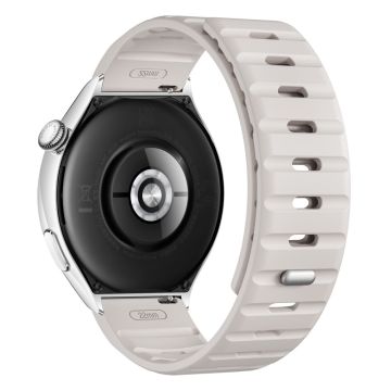 22 mm magnetiskt armband Huawei Watch GT 5 Pro 46 mm / GT 5 46 mm / GT 4 46 mm silikonarmband - Stjärnljus