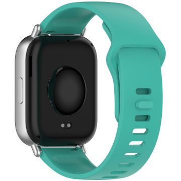 Xiaomi Redmi Watch 5 Active Silicone Watch Band Colorful Buckle Wrist Strap - Mint Green