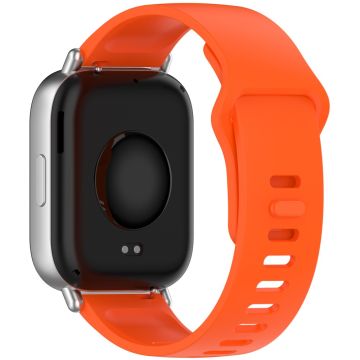 Xiaomi Redmi Watch 5 Active Silicone Watch Band Colorful Buckle Wrist Strap - Orange