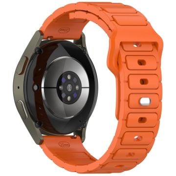 Samsung Galaxy Watch7 / FE / 6 / Huawei Watch GT 3 / 2 42mm Silicone Strap Smart Watch Band - Orange