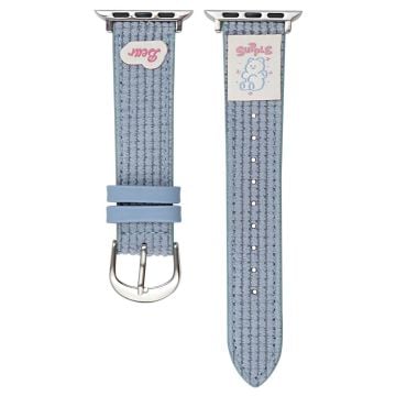 Waffle Texture Nylon Watch Band Watch Band Apple Watch Series 10 42mm - Blue