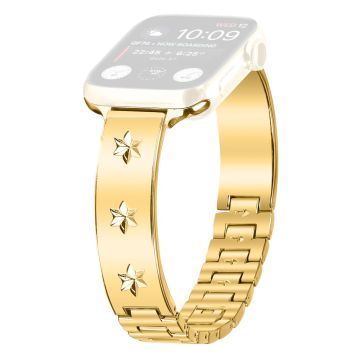 Replacement Strap Apple Watch Series 10 42mm Metal Watch Band - Gold