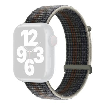 KALEBOL Nylon Watch Band Apple Watch Series 10 42mm Wrist Strap - Midnight