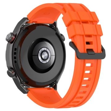 Klockarmband i silikon för Huawei Watch Ultimate - Orange