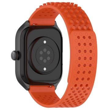 Huawei Watch GT 4 / 3 / 2 46mm silikonarmband 22mm andningsbart klockarmband med snabbkoppling - Orange