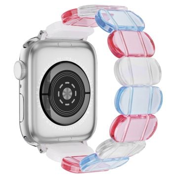 Klockarmband Apple Watch Series 41mm / 40mm / 38mm Elastiskt armband - Flerfärgad