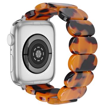 Klockarmband Apple Watch Series 41mm / 40mm / 38mm Elastiskt armband - Gul Hawksbill