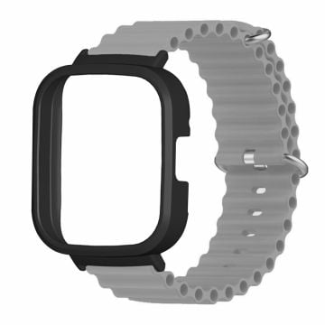 Xiaomi Redmi Watch 3 Sportarmband Ocean Flexibelt klockarmband med fodral - Grå