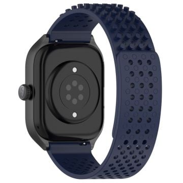 Huami Amazfit GTR 4 46mm / Garmin Forerunner 255 / Huawei Watch 3 Pro Klockarmband 22mm Flexibelt klockarmband - Midnattsblå