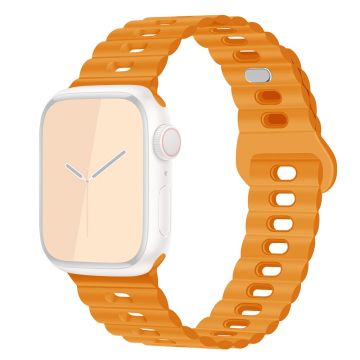 Apple Watch Series 41mm - 40mm - 38mm Universal klockarmband Flexibelt armband - Orange