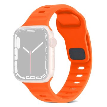 Apple Watch Series 41 mm - 40 mm - 38 mm universellt smart klockarmband flexibelt armband - Orange