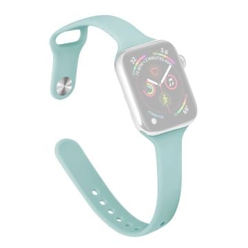 Apple Watch 41 mm / 40 mm / 38 mm smalt klockarmband i silikon - Turkos