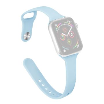 Apple Watch 41mm / 40mm / 38mm Slim Bands handledsrem - Himmelsblå