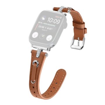 Apple Watch Series 41mm / 40mm / 38mm klockarmband - Brun