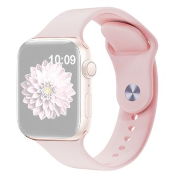 KALEBOL Apple Watch Series 41mm / 40mm / 38mm Silikonarmband, Storlek: S / M - Rosa