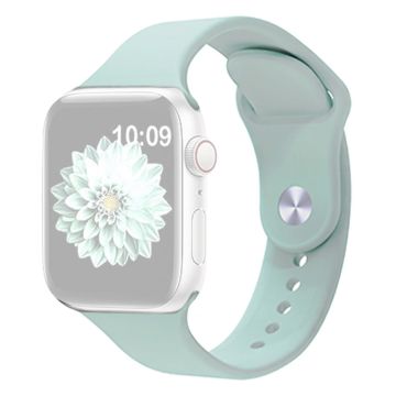 KALEBOL Apple Watch Series 41mm / 40mm / 38mm Silikonarmband, Storlek: S / M - Baby Blå