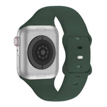 KALEBOL Apple Watch Series 41mm / 40mm / 38mm Klockarmbandsersättning, Storlek: S / M - Olivgrön