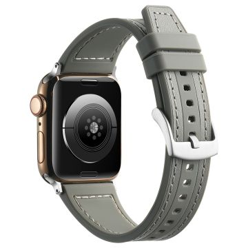 Apple Watch Series 41mm / 40mm / 38mm klockarmband Sport Style armband - Grå